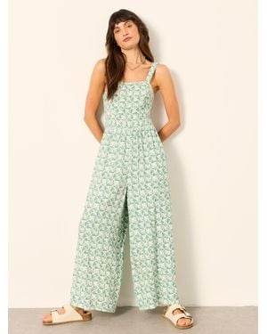 FatFace Ruby Jumpsuit - Green
