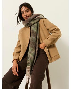 FatFace Orla Petite Wool Jacket - Multicolour