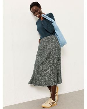 FatFace Fatface Nia Regular 2In1 Midi Dress - Blue