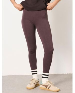 FatFace Meribel Plain Leggings - Brown