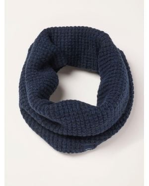 FatFace Fatface Waffle Snood - Blue