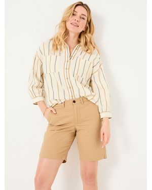 FatFace Fatface Sandown Chino Shorts - Natural