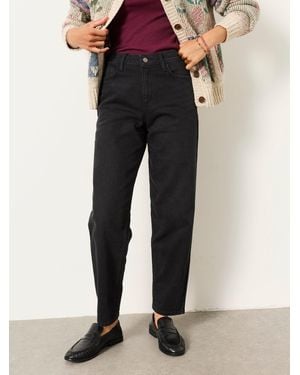 FatFace Marlow Taper Leg Jeans - Black