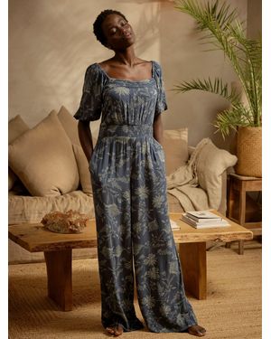 FatFace Fatface Helena Regular Jumpsuit - Brown