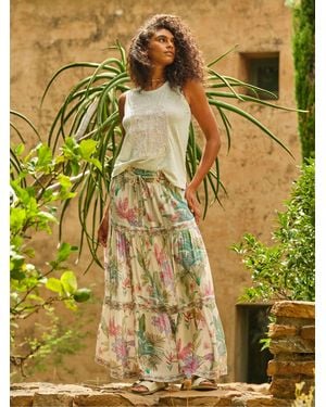 FatFace Fatface Jayla Maxi Skirt - Green