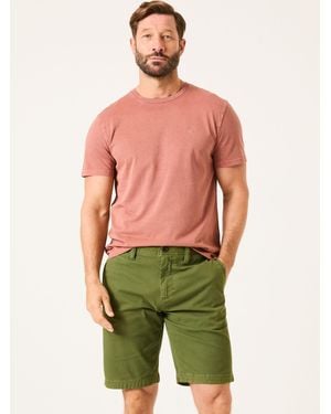 FatFace Stow Garment Dye Shorts - Green