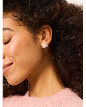 FatFace Burst Party Earrings - Black
