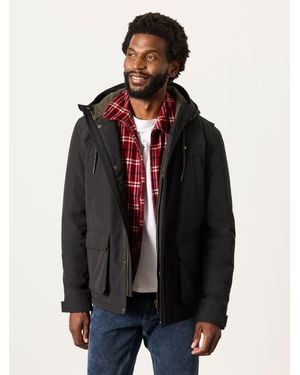FatFace Waterproof Jacket - Black
