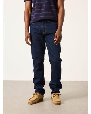 FatFace Straight Fit Selvedge Jeans - Blue