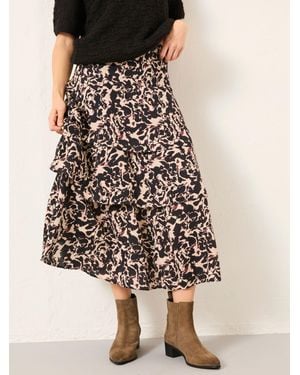 FatFace Fatface Tonia Midi Skirt - Multicolour