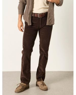 FatFace Cord Straight Fit Trousers - Natural