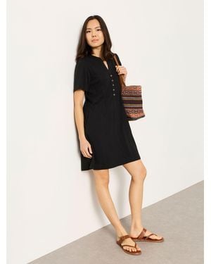 FatFace Fatface Maggie Jersey Dress - Black