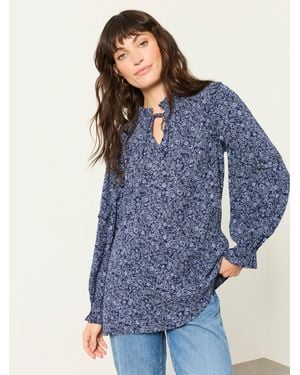 FatFace Eddie Petite Tunic - Blue