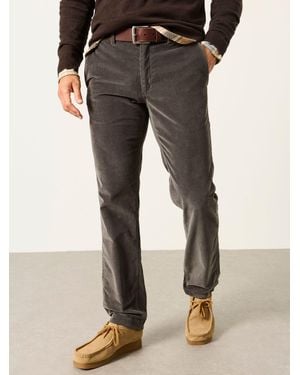 FatFace Cord Straight Fit Trousers - Grey
