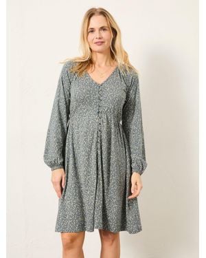 FatFace Fatface Em Petite Jersey Dress - Grey