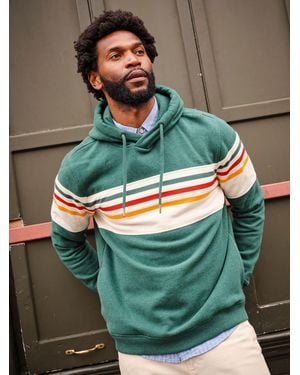 FatFace Brooke Overhead Cut And Sew Hoodie - Green