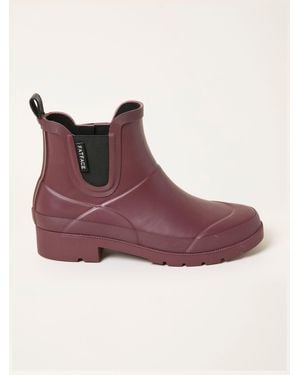 FatFace Rubber Ankle Welly - Purple