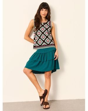 FatFace Fatface Maelle Regular Skirt - Green