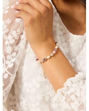 FatFace Adjustable Bracelet - Natural