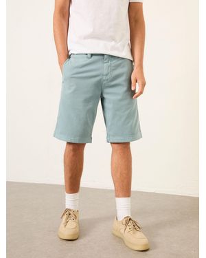 FatFace Fatface Stow Garment Dye Chino Shorts - Blue