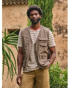 FatFace Brixham Gilet - Green