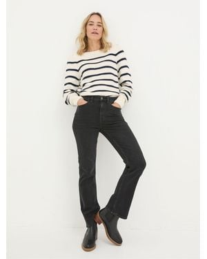 FatFace Brooke Bootcut Jeans - White