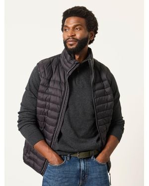FatFace Dartmouth Lightweight Quilted Gilet - Grey