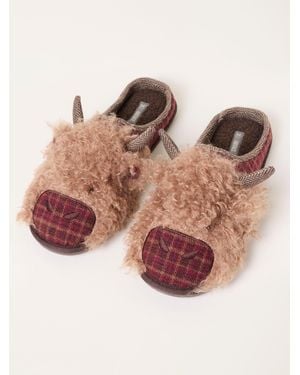 FatFace Novelty Mule Slipper - Pink
