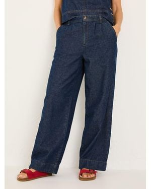 FatFace Fatface Arie Wide Leg Wide Leg Jeans - Blue