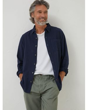 FatFace Fatface Bugle Shirt - Blue