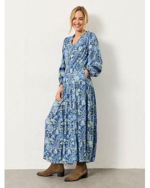 FatFace Fatface Rowen Regular Midi Dress - Brown
