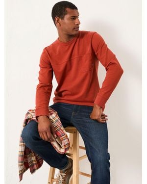 FatFace Wilman Crew Sweat - Red
