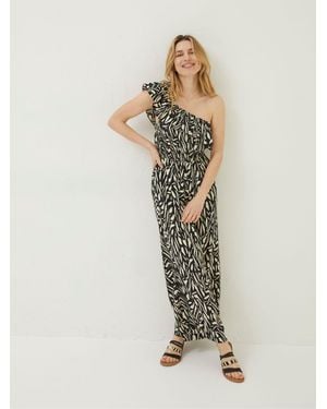FatFace Painstroke Stella Jumpsuit - Black
