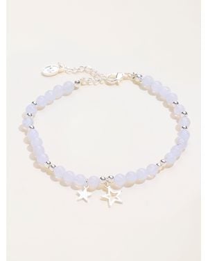 FatFace Fatface March Birth Stone Bracelet - Natural