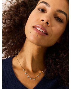 FatFace Daisy Chain Necklace - Multicolour