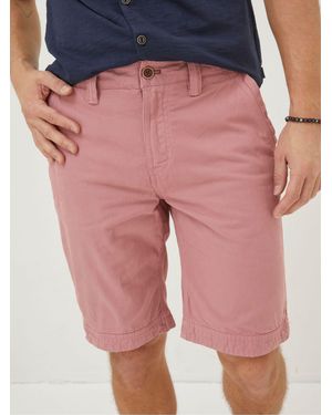 FatFace Fatface Cove Flat Front Shorts - Pink