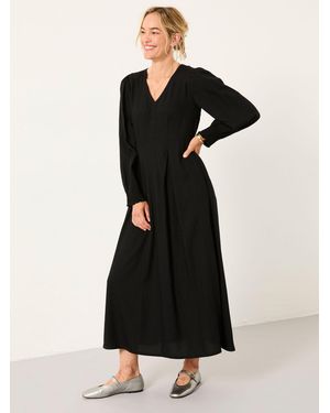 FatFace Ellie Regular Midi Dress - Black