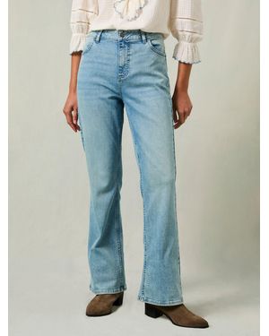 FatFace Fatface Katrine Skinny Bootcut Jeans - Blue