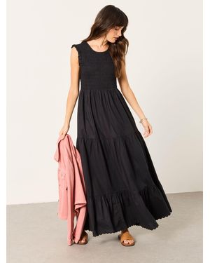 FatFace Fatface Anais Regular Maxi Dress - Black