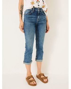 FatFace Sway Cropped Jeans - Blue