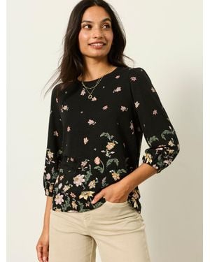 FatFace Penny Top - Black