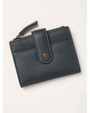 FatFace Leather Cardholder - Blue