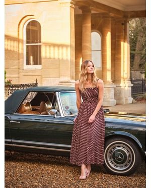 FatFace Fatface Mischa Prom Dress - Brown