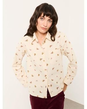 FatFace Fatface Beck Petite Shirt - Natural