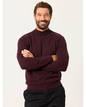 FatFace Rye Turtle Neck Jumper - Red