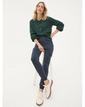 FatFace Hythe Cargo Trousers - Blue
