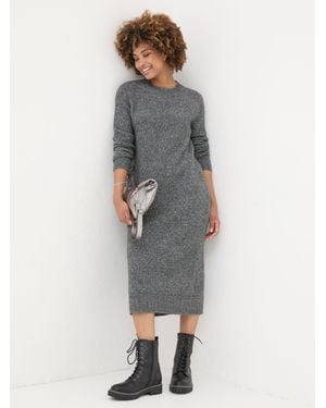 FatFace Fatface Maddy Knit Dress - Grey