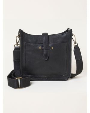 FatFace Fatface Mini Alma Leather Crossbody Bag - Black