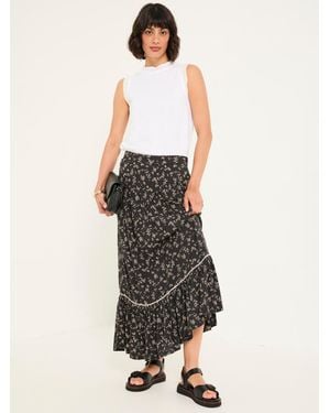 FatFace Fatface Aurielle Maxi Skirt - White