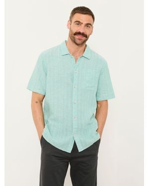 FatFace Fatface Bugle Short Sleeve Shirt - Green